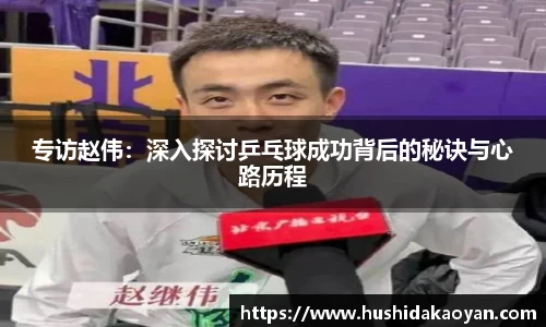 专访赵伟：深入探讨乒乓球成功背后的秘诀与心路历程