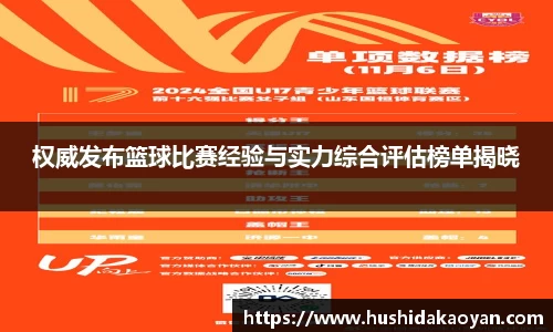 权威发布篮球比赛经验与实力综合评估榜单揭晓